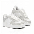 Tenis-Infantil-Casual-Branco-e-Cinza-TrilhaKidz